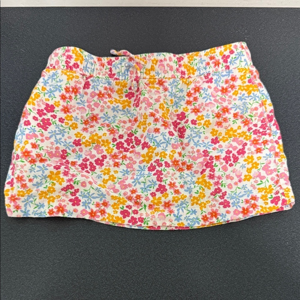 Old Navy Floral Mini Skirt with Pink, Yellow, and Blue